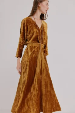 Alma. Vestido de veludo