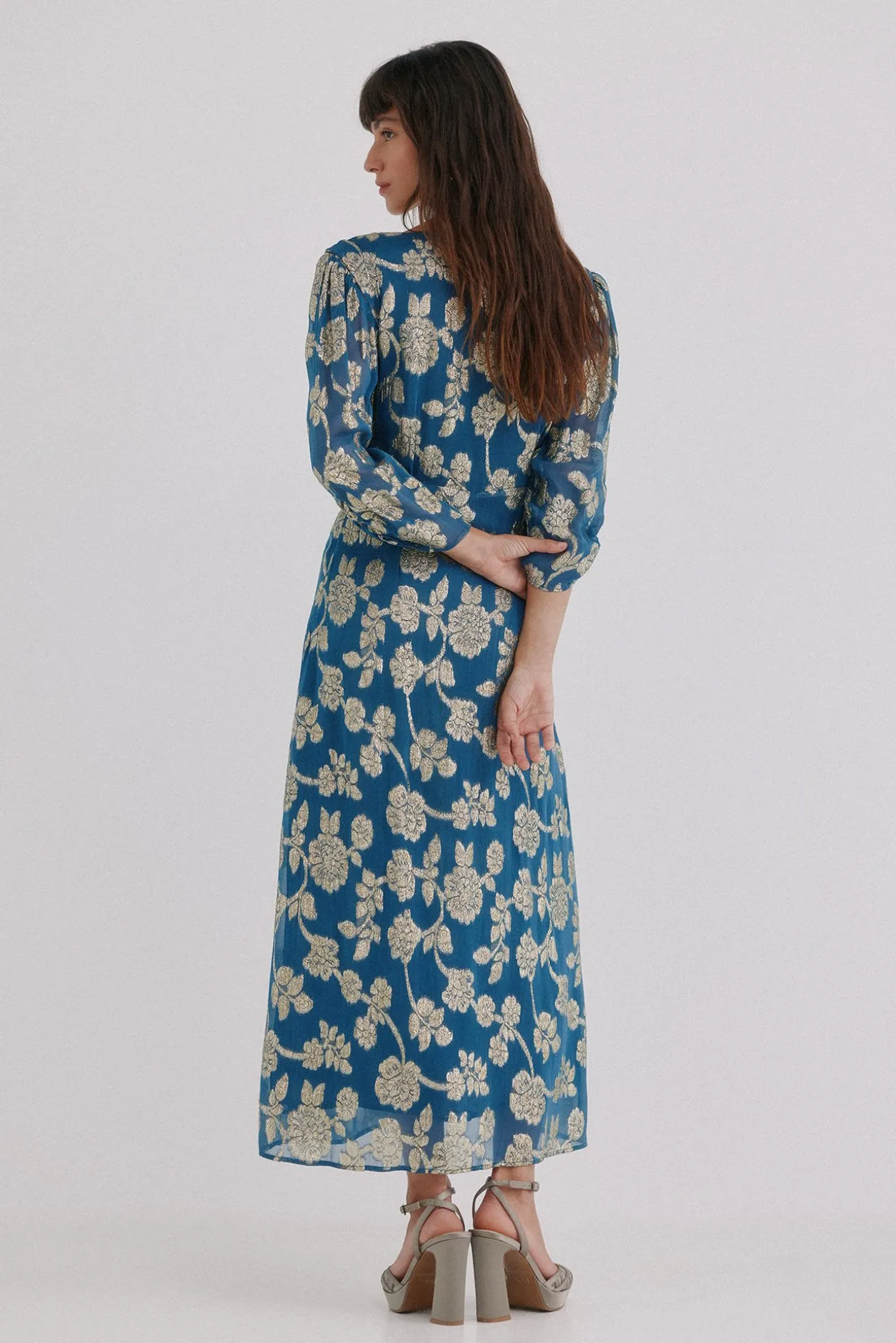 Amanda. Vestido jacquard