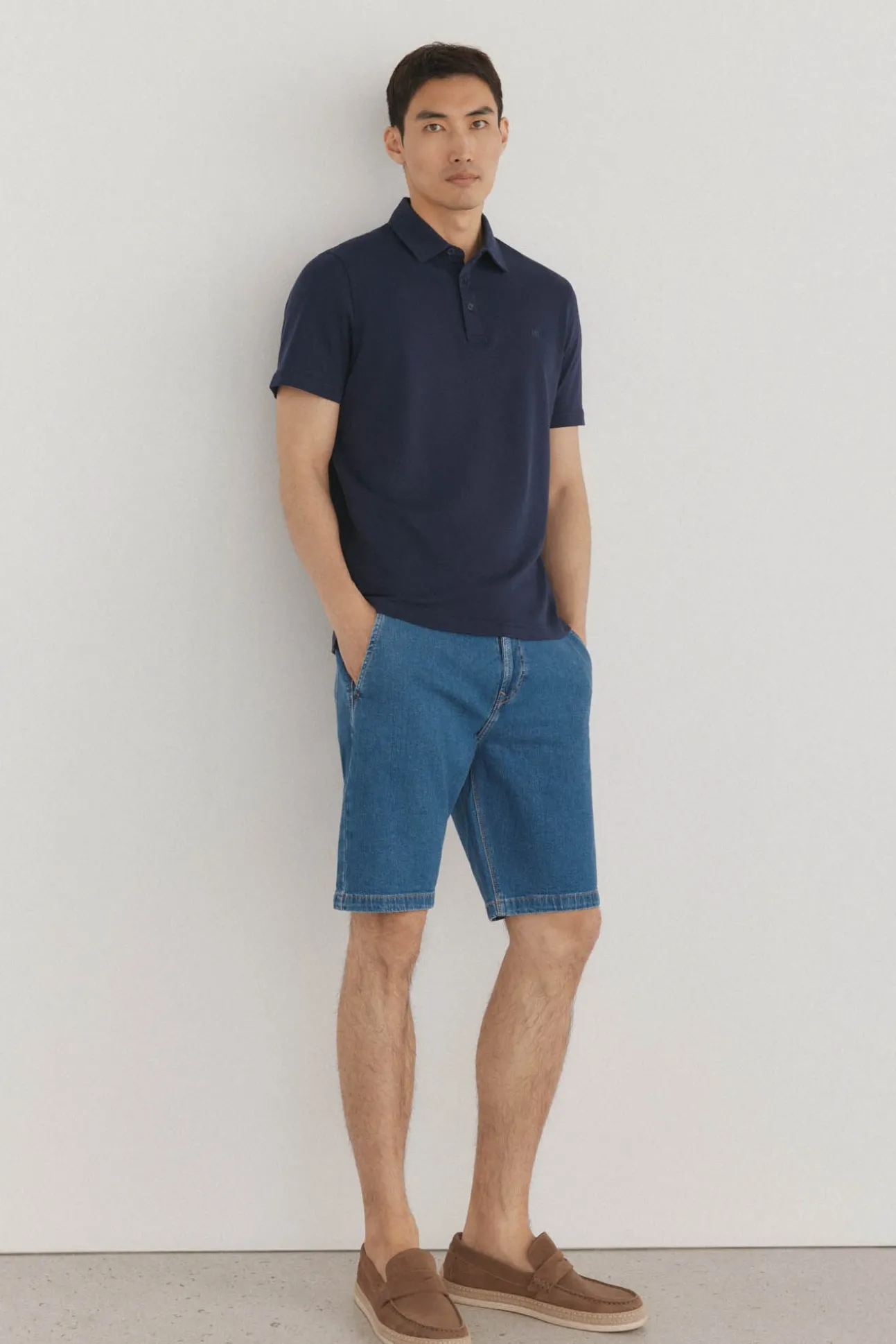 Bermuda denim regular fit