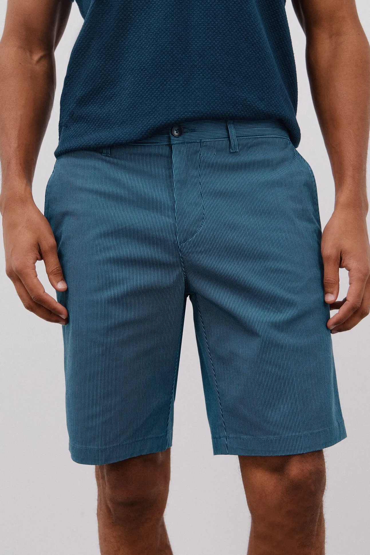 Bermudas chinos estampadas