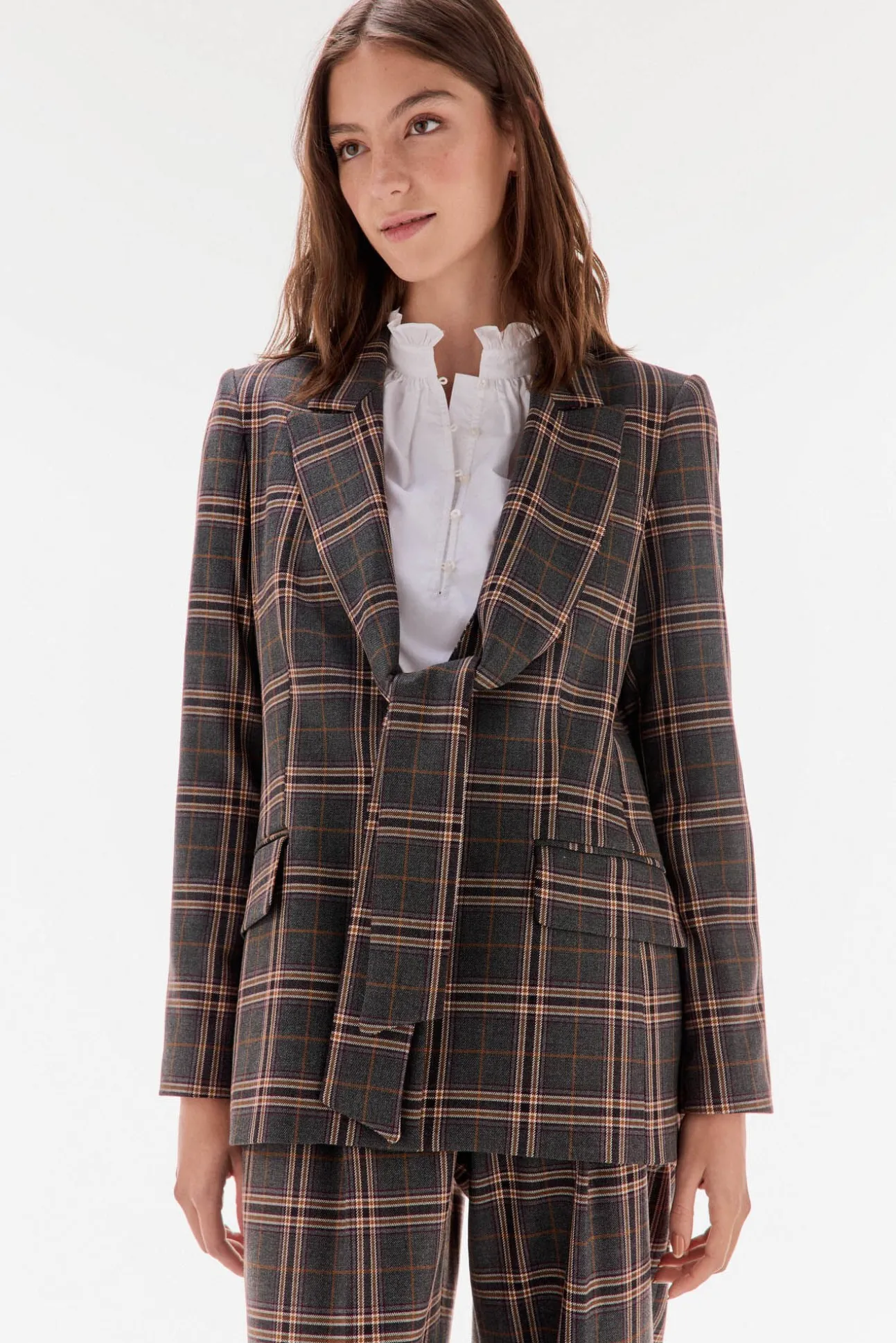 Blazer aos quadrados