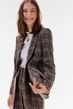 Blazer aos quadrados