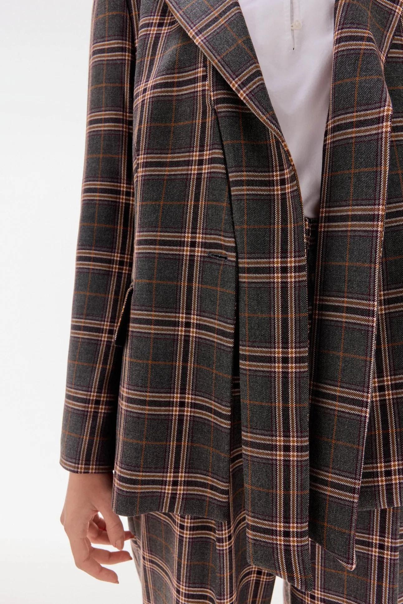 Blazer aos quadrados