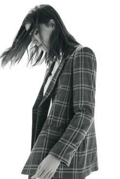 Blazer aos quadrados