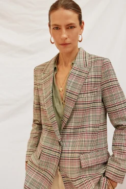 Blazer aos quadrados