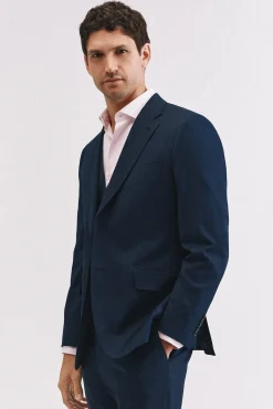 Blazer azul slim fit