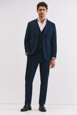 Blazer azul slim fit
