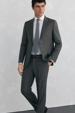 Blazer bege slim fit