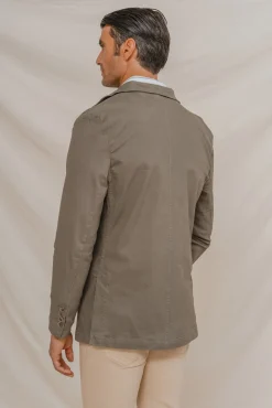 Blazer casual de algodão