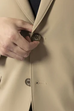 Blazer cinza clássico ultraleve