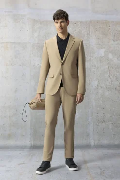 Blazer cinza clássico ultraleve