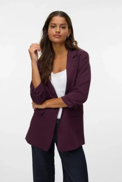 Blazer com manga 3/4
