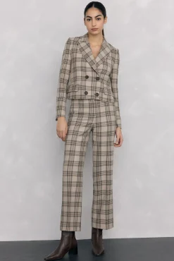 Blazer cropped trespassado