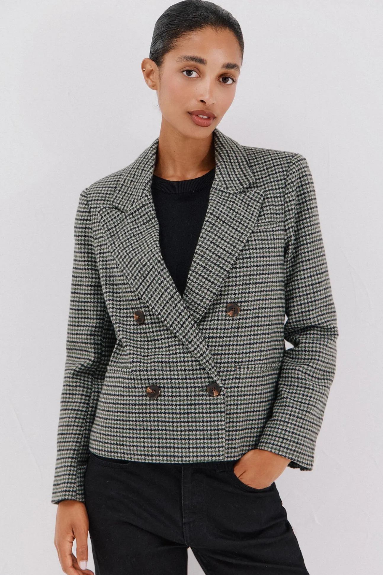 Blazer curto