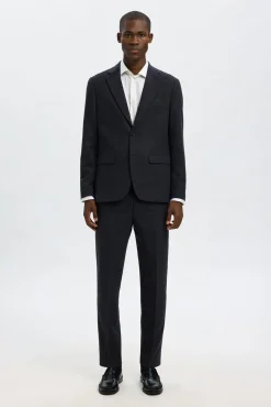 Blazer de lã slim fit