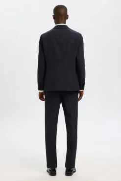 Blazer de lã slim fit