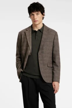 Blazer de lã slim fit