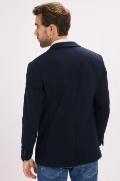 Blazer de malha slim fit