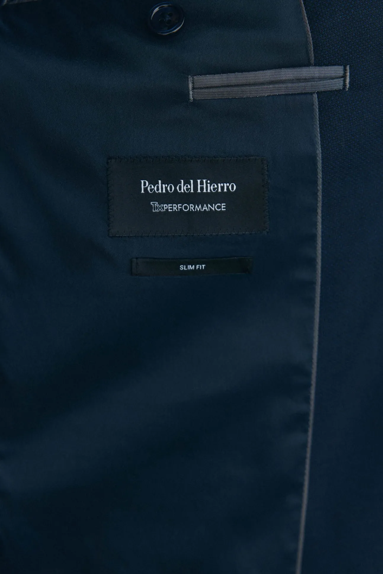 Blazer estilo olho de pássaro com dois elásticos e corte slim