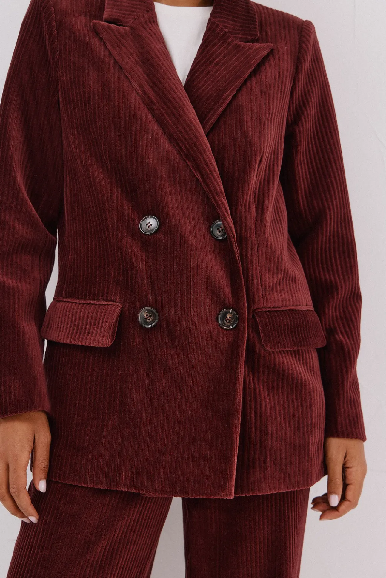 Blazer feminino de veludo