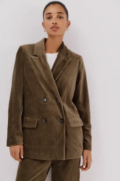 Blazer feminino de veludo