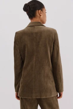 Blazer feminino de veludo