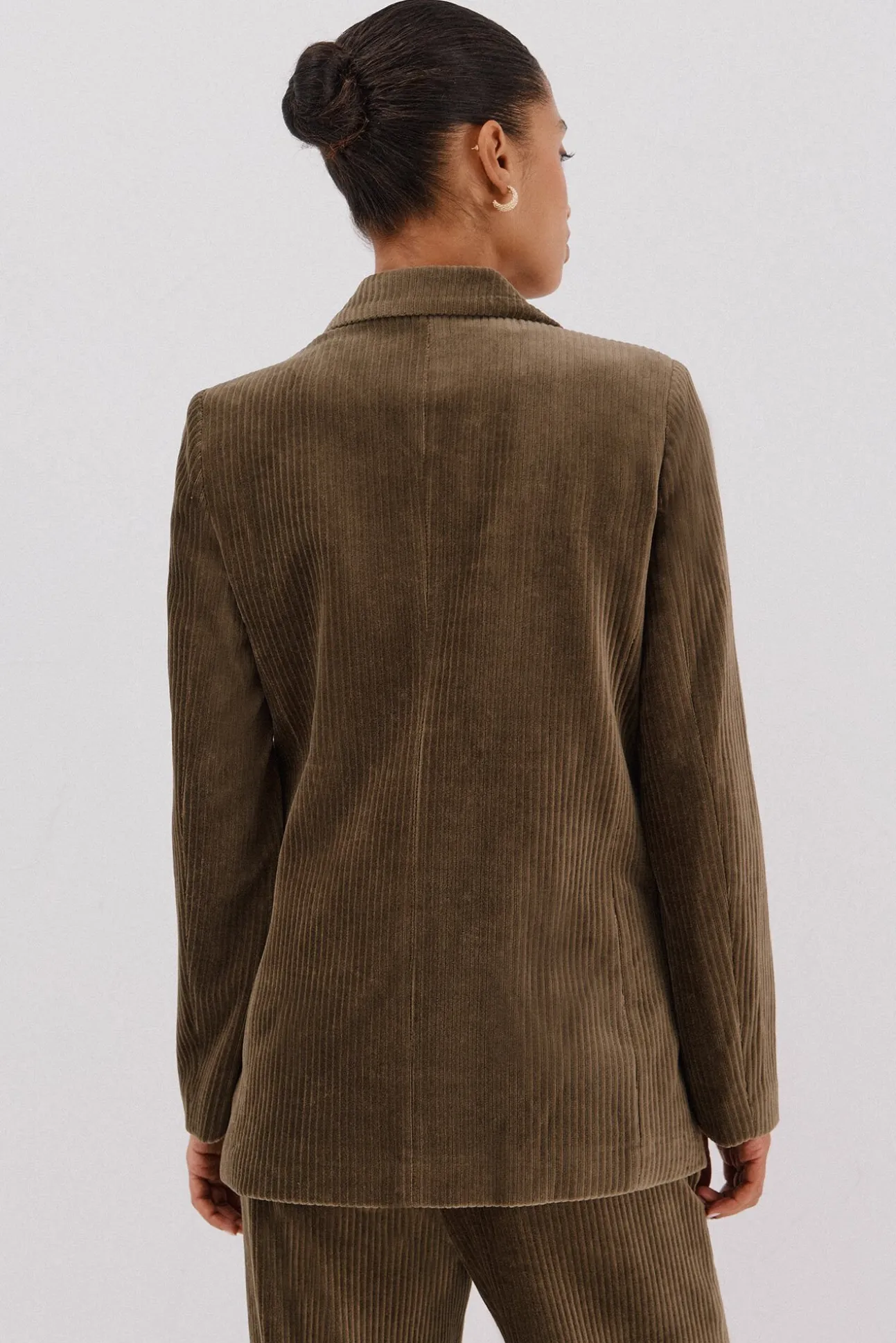 Blazer feminino de veludo