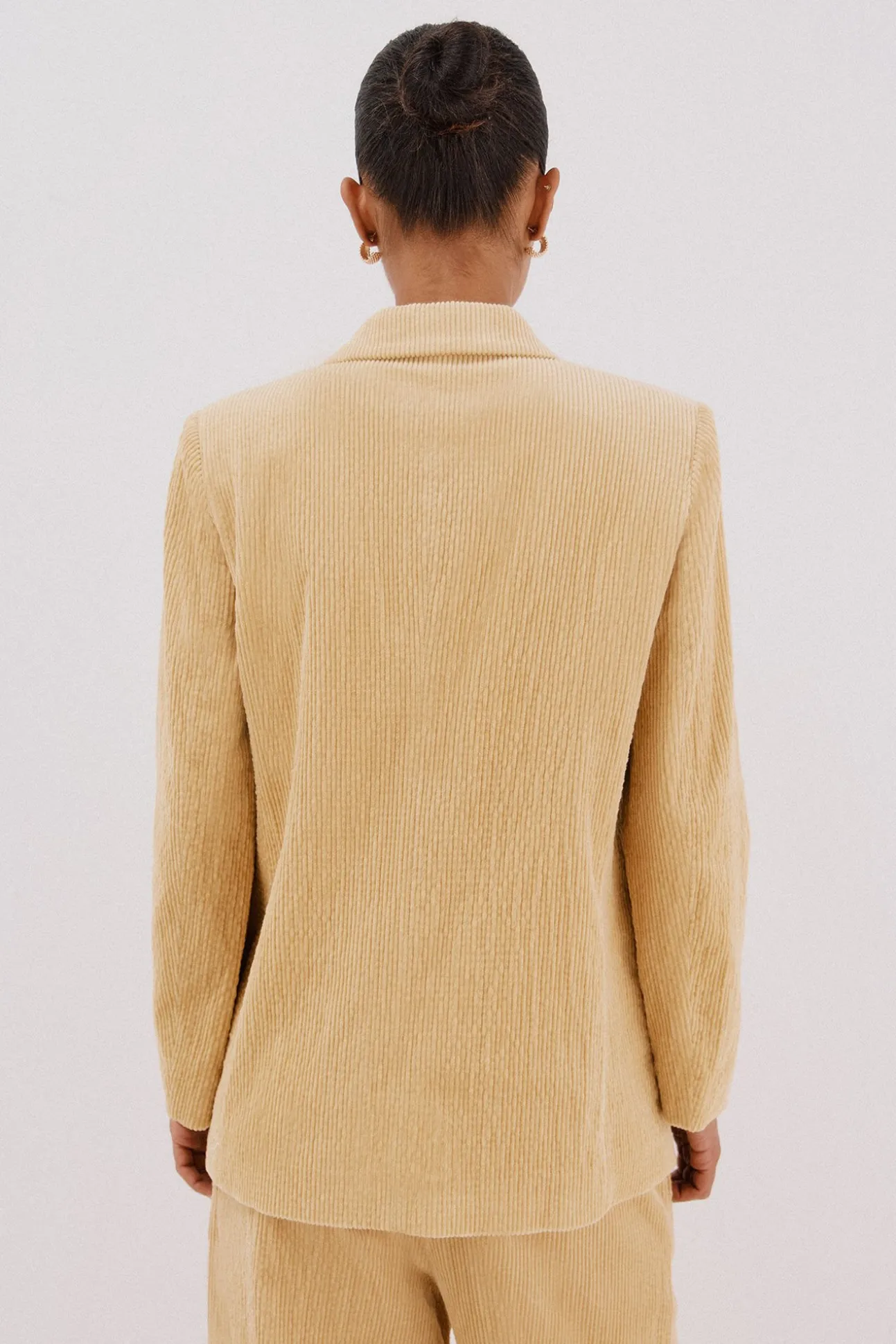 Blazer feminino de veludo