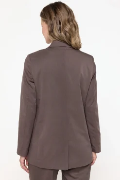 Blazer fino de manga comprida