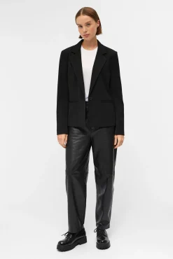 Blazer justo manga comprida
