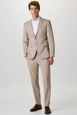 Blazer Slim Fit com lã