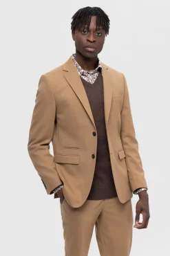 Blazer Slim Fit com lã
