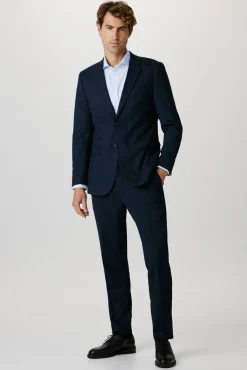 Blazer Slim Fit com lã