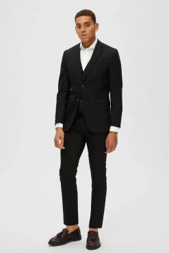 Blazer Slim Fit com lã