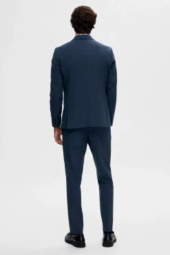 Blazer Slim Fit estilo malha confecionado com Lenzing Ecovero