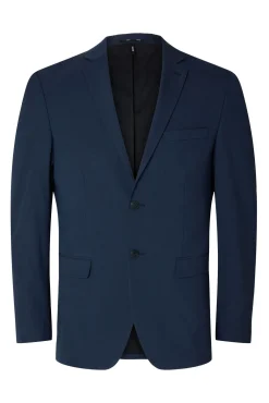 Blazer Slim Fit estilo malha confecionado com Lenzing Ecovero