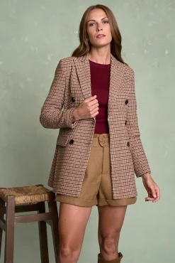 Blazer xadrez Hatty