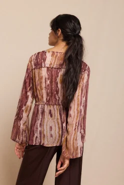 Blusa assimétrica