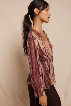 Blusa assimétrica