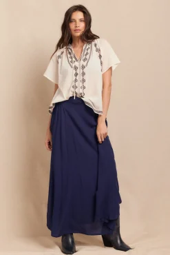Blusa bordada