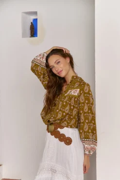 Blusa Bree com estampado Amalie