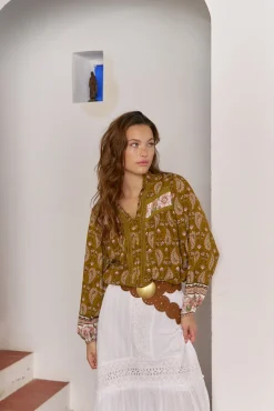 Blusa Bree com estampado Amalie