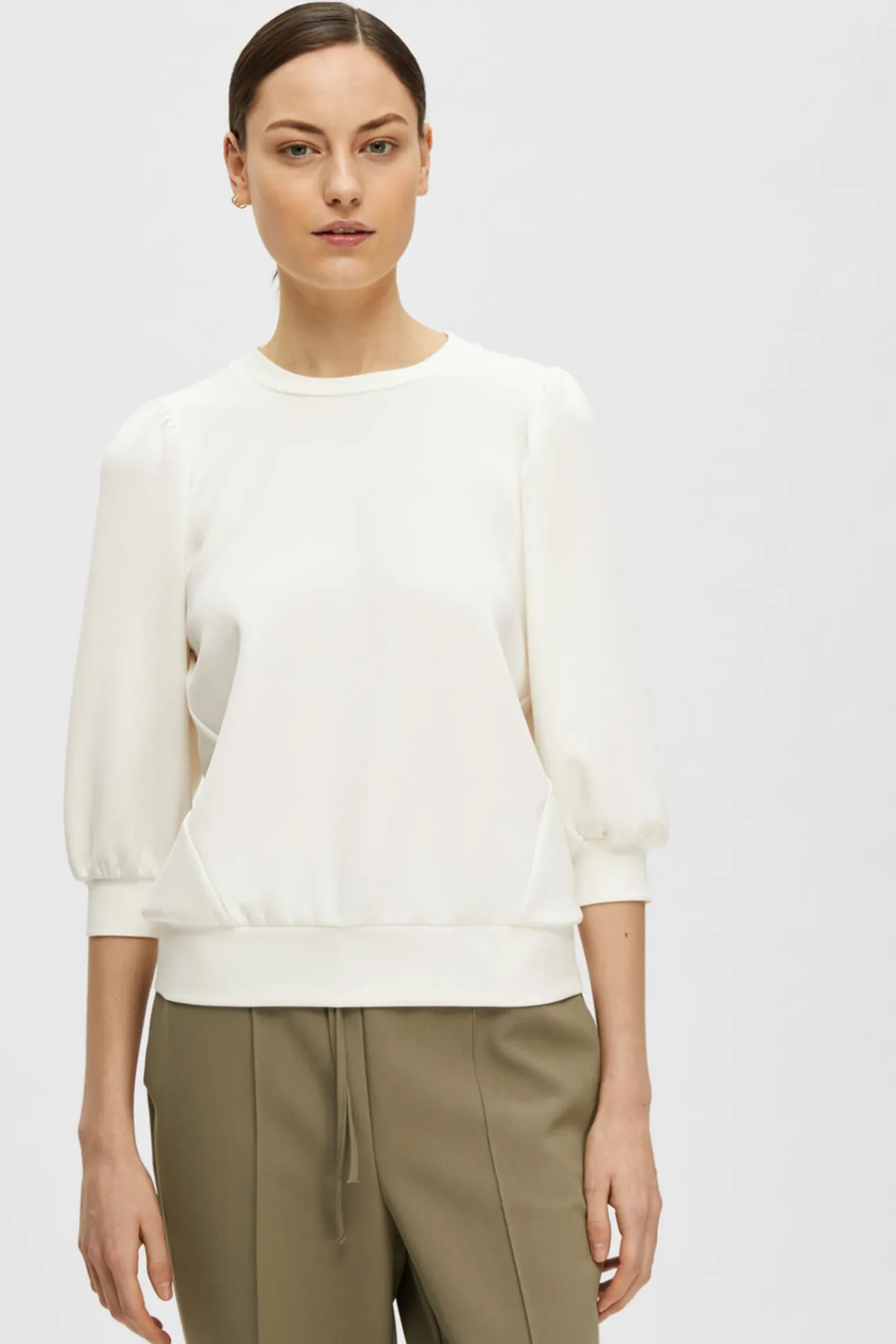 Blusa com manga top