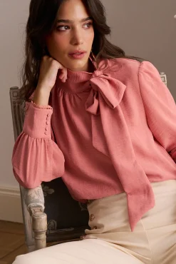 Blusa de laçada Belvia