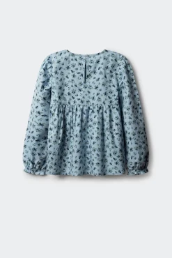 Blusa de manga comprida para menina