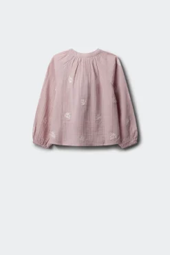 Blusa de manga comprida para menina