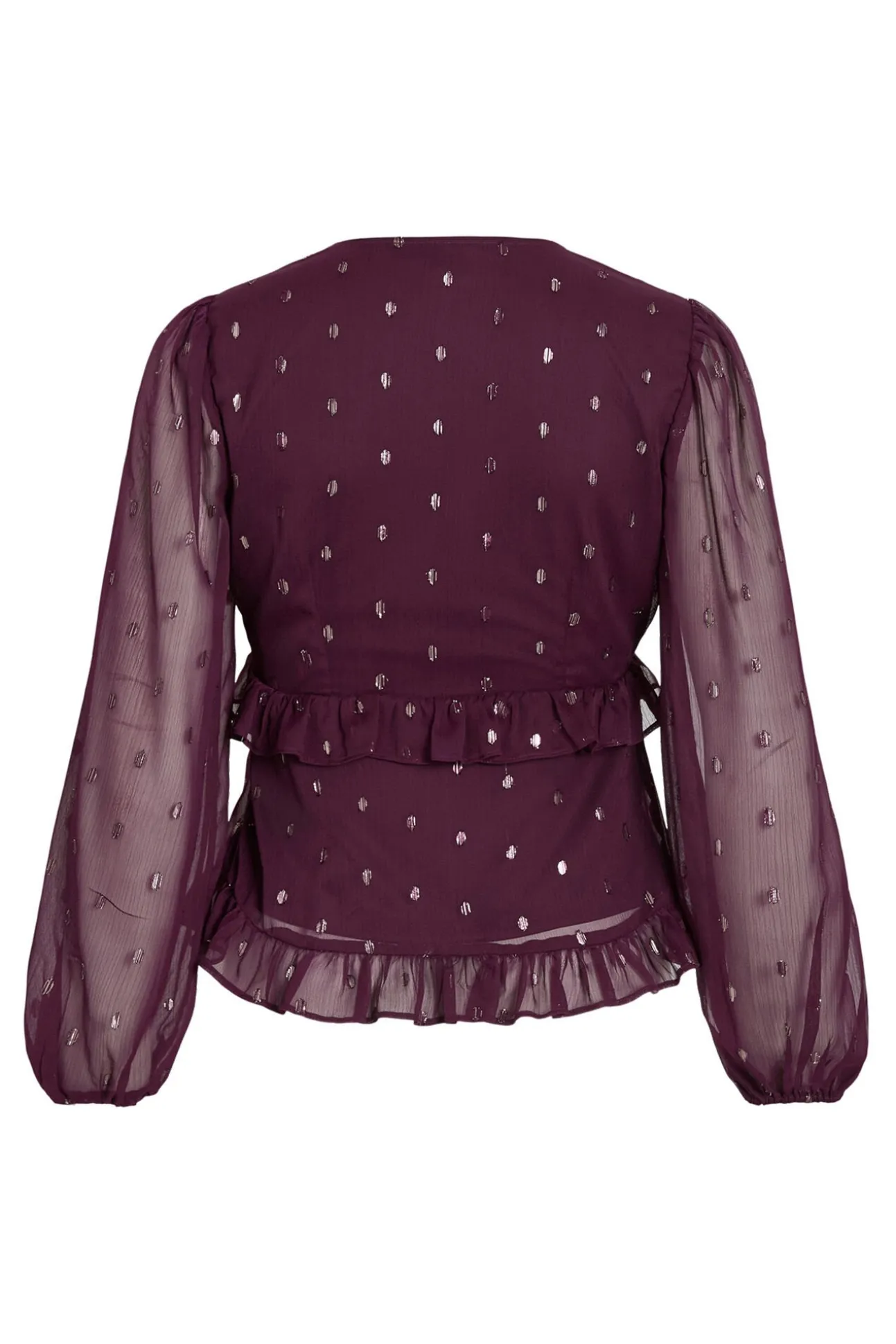 Blusa de manga de manga comprida