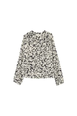 Blusa de mangas comprida com corte regular