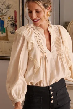 Blusa de renda Anne