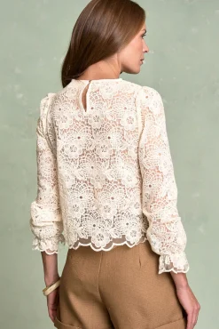 Blusa de renda Ferrara